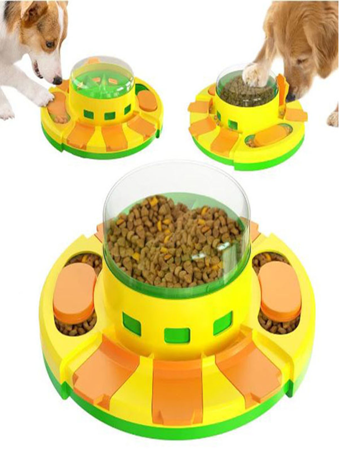 dog puzzle toy feeder to increase pet IQ